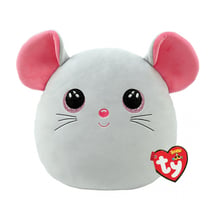 Squish a boos small Catnip La souris - Ty - Rouge