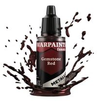 Peinture acrylique métallique - THE ARMY PAINTER - Gemstone Red - 18 ml - Boule de mélange incluse - Rouge vif