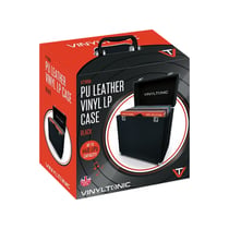 Mallette de rangement vinyles 33 tours Vinyl Tonic VT18BA – Black Lined 40 disques