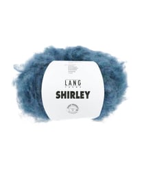 Pelote Shirley — Alpaga Superfine & Mérinos Super Chunky — Lang Yarns 88 Bleu