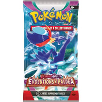 Booster pokémon ev02 - ecarlate et violet : evolutions à paldea - cartes a collectionner française - ASMODEE