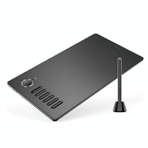 Tablette Graphique 10x6 Pouces Haute Résolution 5080LPI Avec Stylet Sensible Gris YONIS