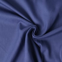 Tissu Gabardine extensible Bambou recyclé Aelys Bleu indigo