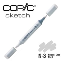 Copic - Marqueur à l'alcool Copic Sketch N3 Neutral Gray No.3