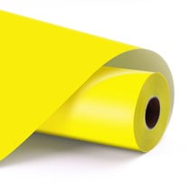LOKLiK Vinyle Adhésif Mat – Jaune Citron – 30.5 x 180 cm