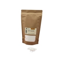 Sable de bougie blanc avec 20 mèches - 500g