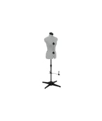 Mannequin Couture ajustable taille S (T38 à 46) - Distrifil Gris