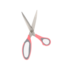 Prima Mercerie| Ciseaux antidérapants - Ciseaux de 21 cm - rose