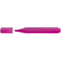 Surligneur pointe biseautée 1 - 5 mm - FABER-CASTELL - Rose - TEXTLINER GRIP