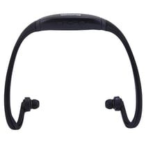 Casque Sport Étanche Sans Fil Bluetooth Avec Emplacement Micro SD Et Mains Libres Noir YONIS