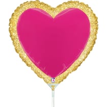 Ballon sur Tige Coeur - 26 cm