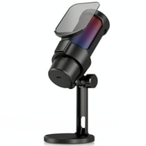Microphone Professionnel De Bureau Avec Lumière RGB Audio Clair Et Hi-Fi YONIS