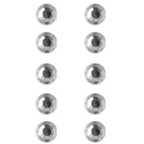 Pierres strass en plastique, autocoll. , 5 mm, 80 pces, cristal