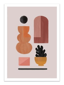 Affiche 30 x 40 cm - Scandi objects - Orara Studio