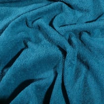 Tissu Eponge Premium 400 g/m² Bleu canard