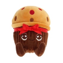 Peluche muffin de Noël parfumée cerise