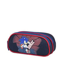 Trousse Mybagstory - Bleu - Sonic - 2 compartiments
