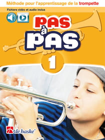 Méthode de trompette - Pas à Pas 1 - Kastelein Jaap / De Jong Klaas - De Haske