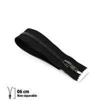 Fermeture éclair Z14 - laiton Non séparable 6mm - 6 cm
