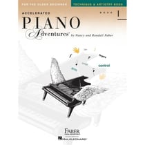 Nancy faber : piano adventures for the older beginner tech bk 1