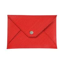 ENVELOPPE PAPIERS IDENTITE - CUIR Camargue - 14x9,5 cm