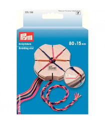 Etoile à tresser 80X15 mm - Prym Marron