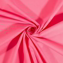 Tissu Coton uni Rose bonbon