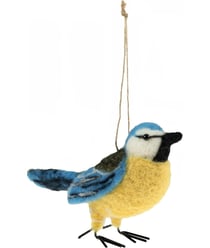 Kit Feutrine Mésange Bleue 8x10 cm - Trimits 27 Mésange bleue