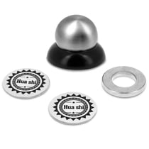Avizar Support voiture magnétique Orientable à 360° pour smartphones Noir