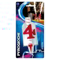 Fontaine Lumineuse chiffre 4