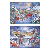 Puzzle 500 pièces - 2 Puzzles - Pièces XXL - Christmas Is Coming - HOP - House of Puzzles