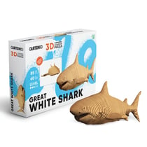 Cartonic® Sculpture-Puzzle 3D carton - Requin