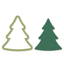 Matrice de découpe Sizzix Framelits - Lot de 2 arbres