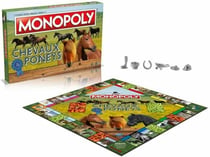 Monopoly Chevaux et Poneys - Jeu de plateau - Enfant - Jeu d'ambiance - Vert