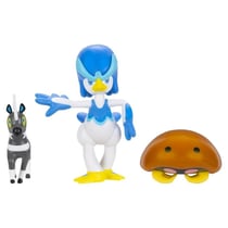 Pokémon - Pack 3 figurines Battle Figure Zébibron, Kabuto & Canarbello - Jazwares