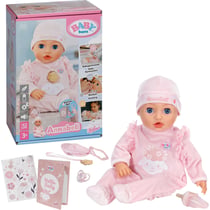Poupon BABY Born Annabell - ZAPF CREATION - 43 cm - 7 fonctions électroniques