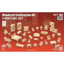 Maquette en bois Mobilier