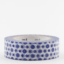 Masking tape - Liberty fleurs bleues - 7 m x 15mm