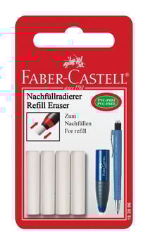 Blister Lot 3 Gommes de rechange pour GRIP 1345/1347/EXECUTIVE Faber-Castell