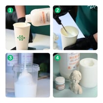 Liquid Mold 30 – 1 Kg Silicone pour moules résistants et matériaux lourds