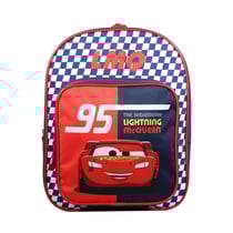 Sac à dos 31 cm avec poche maternelle Cars Rouge et bleu - BAGTROTTER