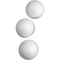 Boules en polystyrène, d 5 cm, blanc, 50 pièces/ 1 Pq.