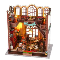 Puzzle 3D CREANOOK - Bibliothèque - Bois