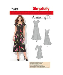Patron Simplicity 1537 Robe taille n°(48, 50, 52, 54, 56)