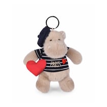 Porte clé Hippo Mariniere - Doudou et Compagnie