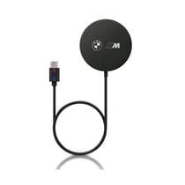 BMW Chargeur Sans Fil Fixation Magnétique Édition BMW M Compact 15W Noir