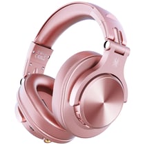 Casque audio bluetooth 5.2 studio dj 72h autonomie - oneodio fusion a70 - Rose