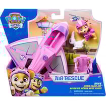Coffret pat patrouille air rescue : helicoptere+ stella et lapin - vehicule - figurine chien - paw patrol - spin master
