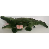 Peluche crocodile vert 65 cm - grande peluche alligator
