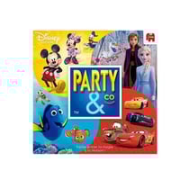 PARTY & CO Disney - Jeu de société - Défis autour de l'univers Disney pour toute la famille !